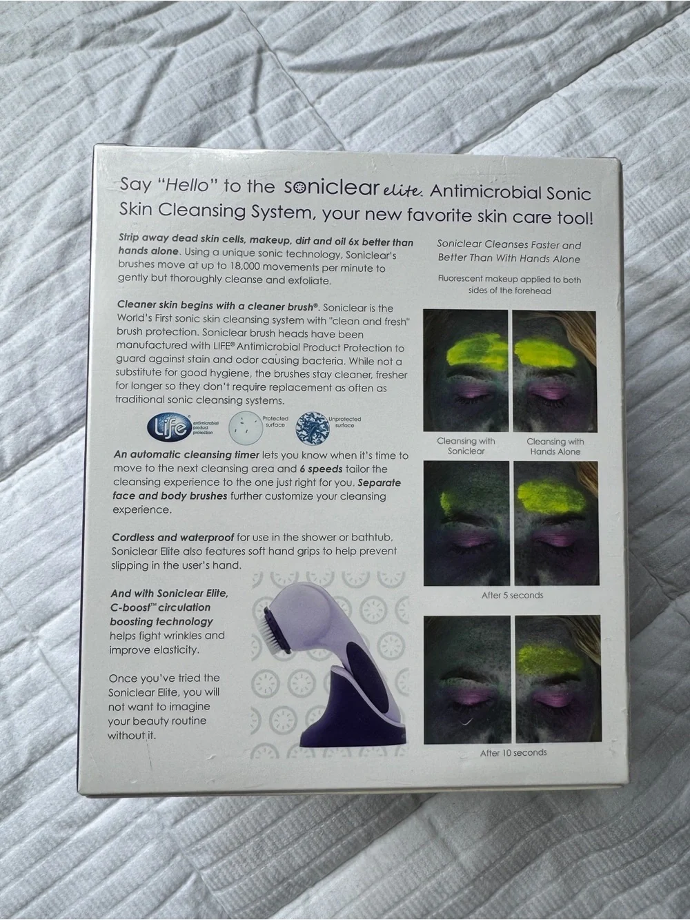 Soniclear skin cleansing system